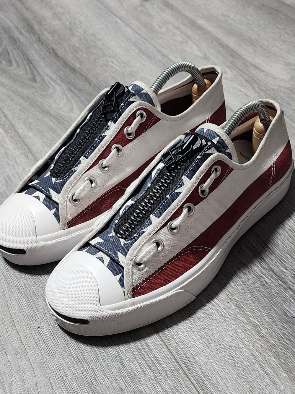 The Soloist X Converse Jack Purcell Zip Ox Americana Sneakers Mens 8 Womens 9.5